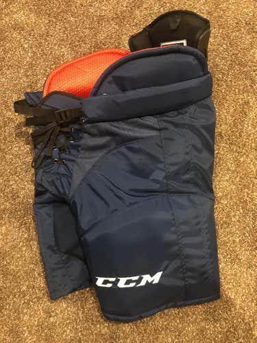 New Winnipeg Jets Medium CCM HP45X Hockey Pants Senior Pro Stock