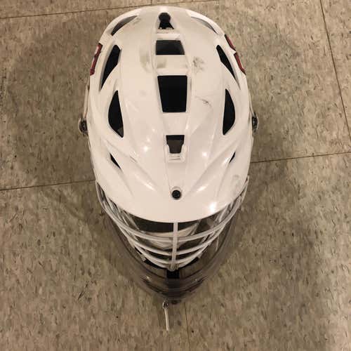 White Cascade S Helmet Adult