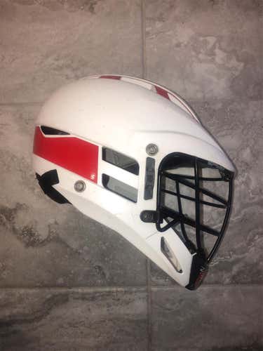 Cs Throwback Red-White Youth Helmet