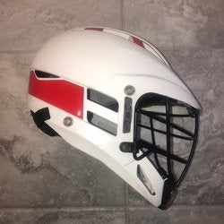 Cs Throwback Red-White Youth Helmet