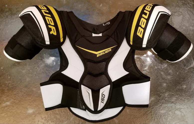 New Large Bauer Supreme 150 Shoulder Pads Junior