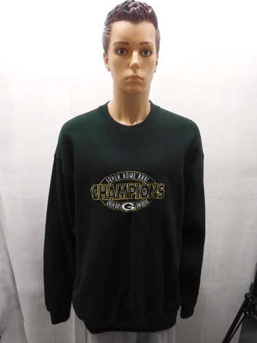 NWT Vintage Green Bay Packers Super Bowl XXXI Crewneck sweater XXL 2XL