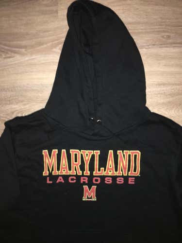 (Large) New Maryland Terrapins Hooded Sweatshirt