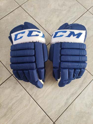 CCM MIC Sty2 Maple Leafs pro stock, used once, 14"s