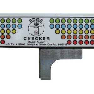 A&R Ice Hockey / Figure Skate Sharpening Edge Checker, Blade Balance with Case