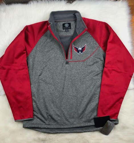 NHL Washington Capitals G-III Soft Shell 1/4 Zip Pullover Track Jacket Men's XL