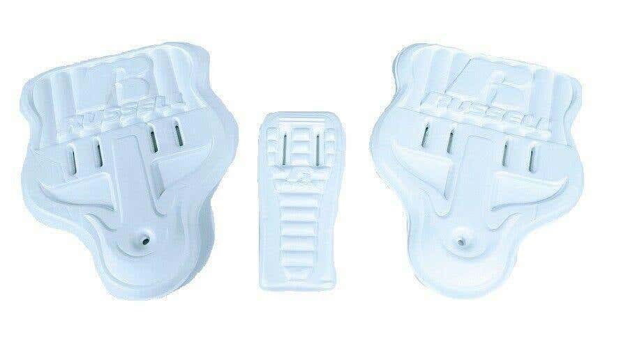 Russell Athletic 3-Piece ADULT Slotted Hip/Tail Football Pad Set, 2 Hip 1 Tail