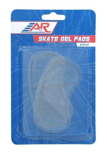 A&R Sports Hockey Skate Achilles Gel Pads, (1) Pair, Easily Attach to Skates