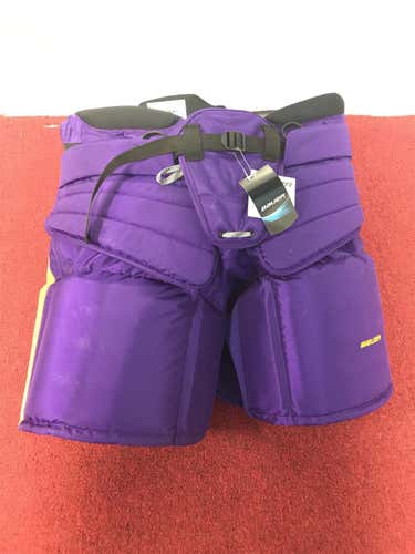 New Mankato State Bauer XL Goalie Pants Pro Stock Item#MNKGP12
