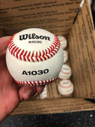 16 Wilson A1030 Baseballs