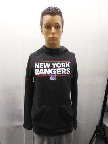 NWT New York Rangers Adidas Authentic NHL Hoody Squad Pullover Men Size S