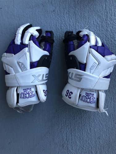 TCU Custom K18 Goalie Gloves
