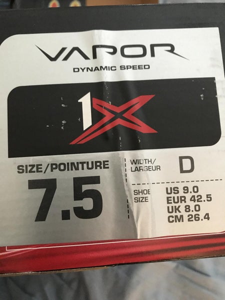 New Bauer Vapor 1X 2.0 Hockey Skates Senior Size 7.5