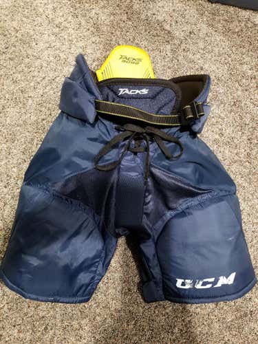 CCM Tacks 3092 Hockey Pants Blue size Junior Small