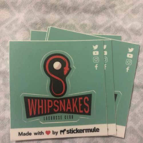 2 Whipsnakes Stickers For @Coacheric