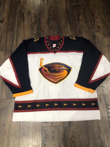 Brand New Reebok Team Issued Atlanta Thrashers Authentic NHL Jersey 58