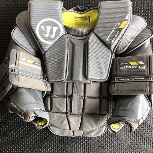 Warrior Ritual G2 Pro Goalie Chest Protector Large
