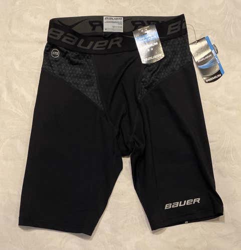 Bauer Compression Workout  Shorts Senior New NWT Men’s Medium Black