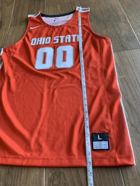 New Nike Throwback Ohio State Buckeyes Jersey Mens L