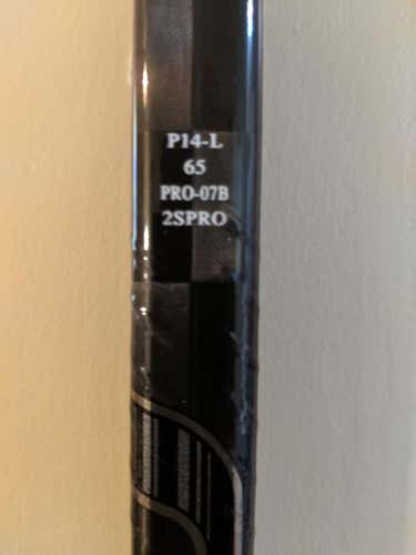 Bauer Supreme 2S Pro Hockey Stick Lefty P88 67 flex Intermediate D1 Pro Stock