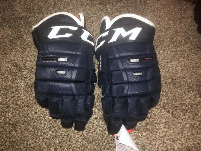 *New* Navy CCM HG4PRO Gloves Senior