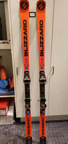 2019 Blizzard Firebird 177 cm GS Race Skis with Marker Plate and Marker Race 16 Bindings