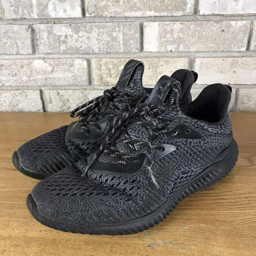 Adidas Alphabounce Em Triple Black Running Shoe Mens Size 10 Athletic Elephant
