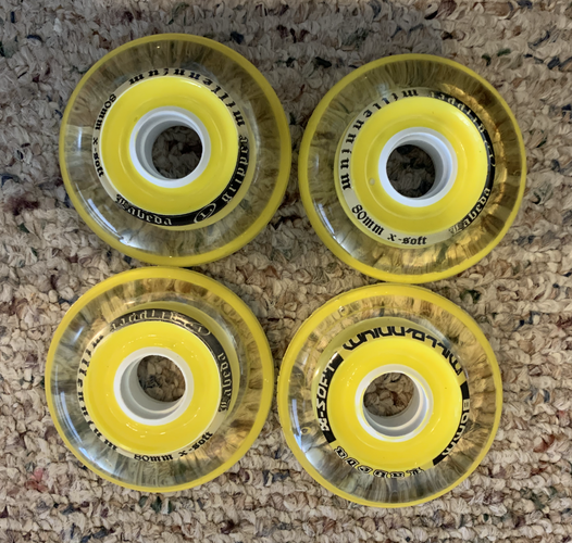 BRAND NEW Labeda Millennium Wheels (8/80mm)