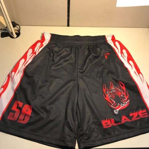 New Team Blaze Lacrosse Shorts Size Large