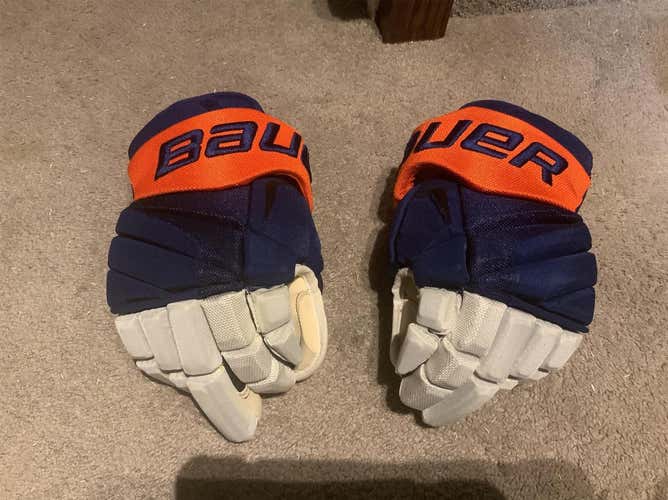 NHL NY ISLANDERS Stadium MINT Vapor APX2 Pro Gloves Senior Pro Stock