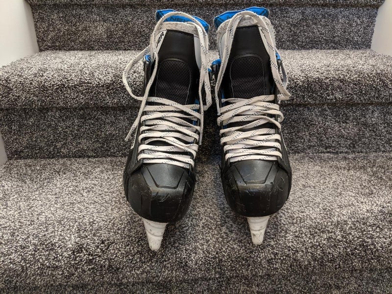 Pro stock Nexus 1N Hockey Skates Senior Size 9 - Anaheim Ducks, Nick Ritchie