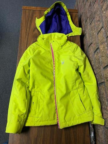 Spyder Insulated Girls Ski Jacket Size 10  New without tags