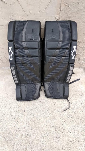 32" Black Bauer RX6 Limited Ed. Goalie Leg Pads Senior