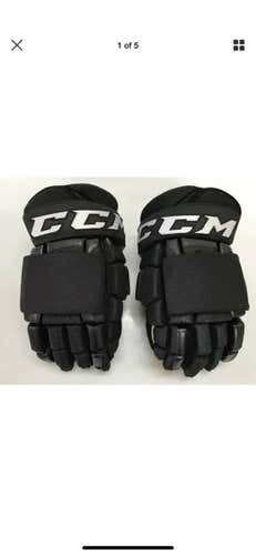 New CCM U+ Crazy Light Gloves Senior Pro Stock LA Kings