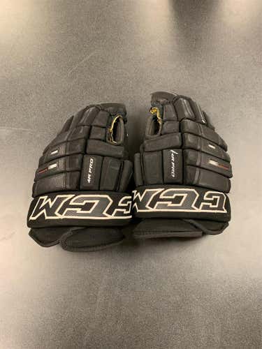 CCM 4R Pro Gloves Senior Pro Stock