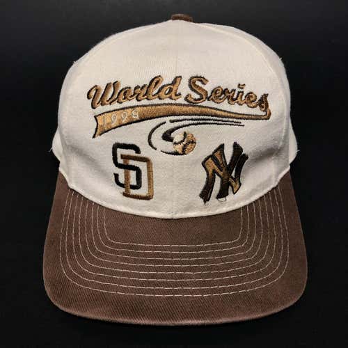 Vintage 1998 New York Yankees Padres World Series Snapback Hat