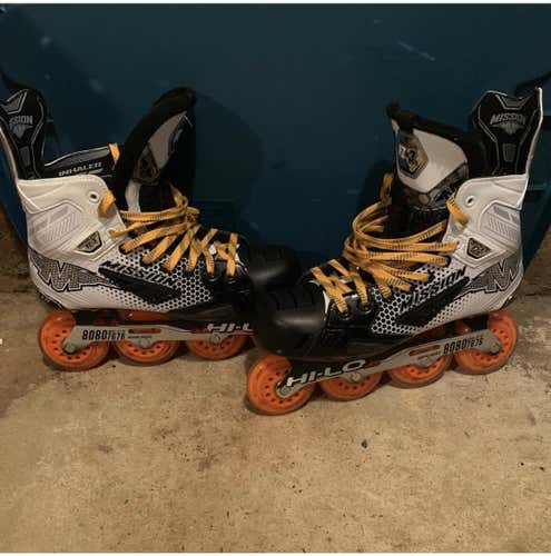 Fz3 Inline Skates Senior Size 8.5