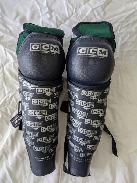 New CCM Supra SG520 Hockey Shin Pads Senior