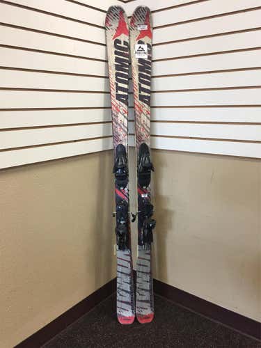 Atomic All Mountain Nomad whiteout 164cm Skis With Bindings Max Din 10