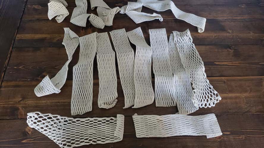 Lot of Vintage Lacrosse Heads & Mesh