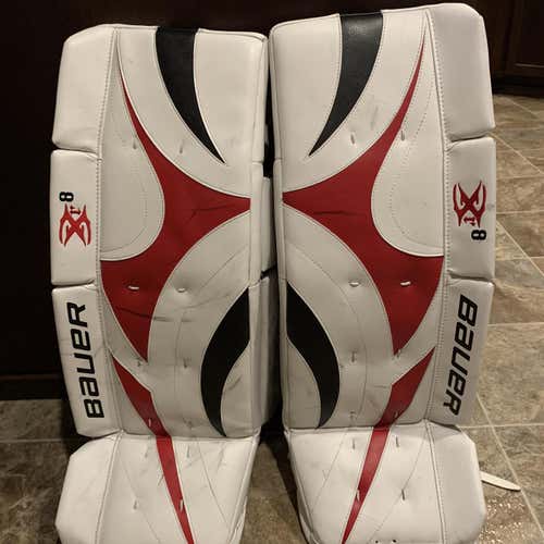 32" RX8 Goalie Leg Pads Senior