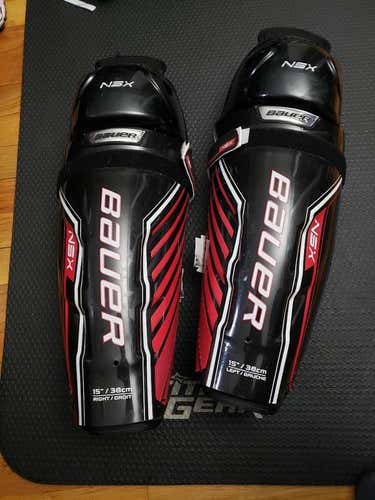 Bauer NSX Shin Pads Senior