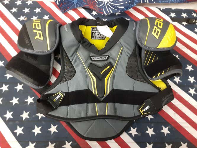 Large Bauer Supreme 150 Shoulder Pads Junior- 134748