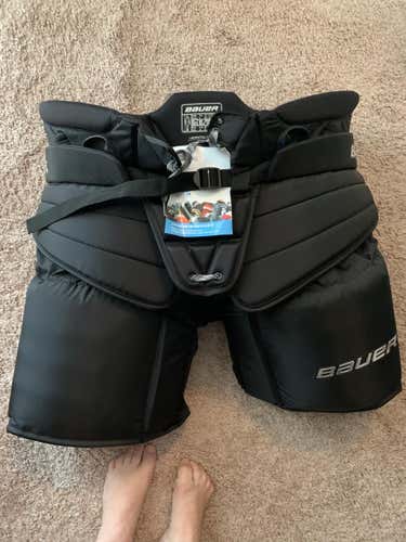 New Extra Large Bauer Supreme S190 Hockey Goalie Pants Senior
