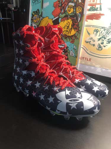 Men's 9.0 (W 10.0) Under Armour Highlight Lacrosse Cleats Adult