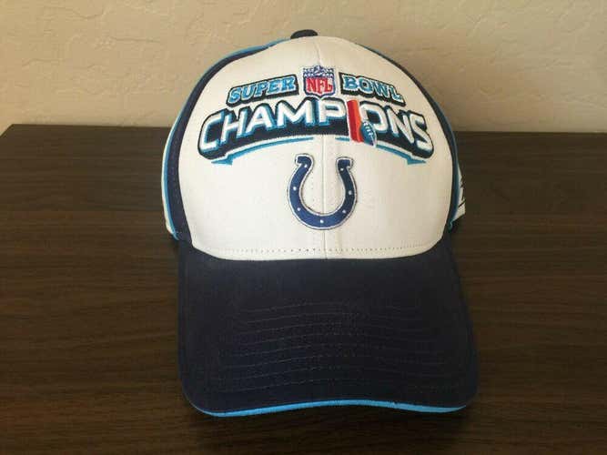Indianapolis Colts NFL SUPER AWESOME Reebok SUPER BOWL XLI CHAMPIONS Cap Hat!