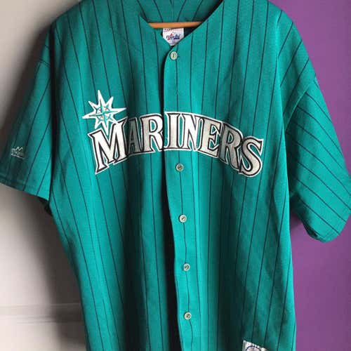 Vintage Seattle Mariners Sz XXL Baseball Jersey Adult