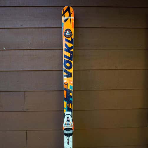 Women's 188 cm 2017 Volkl Racetiger WC GS Skis