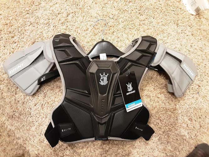 Brine King Elite Shoulder Pads Large