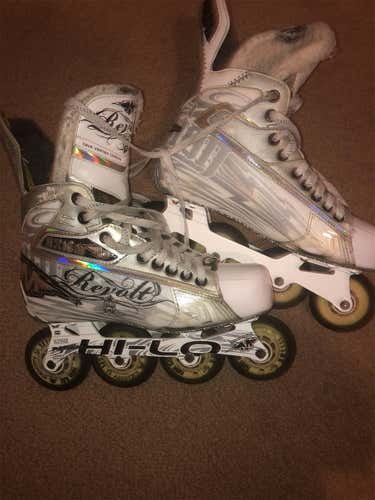 Axiom T10 Revolt Inline Skates Senior Size 8